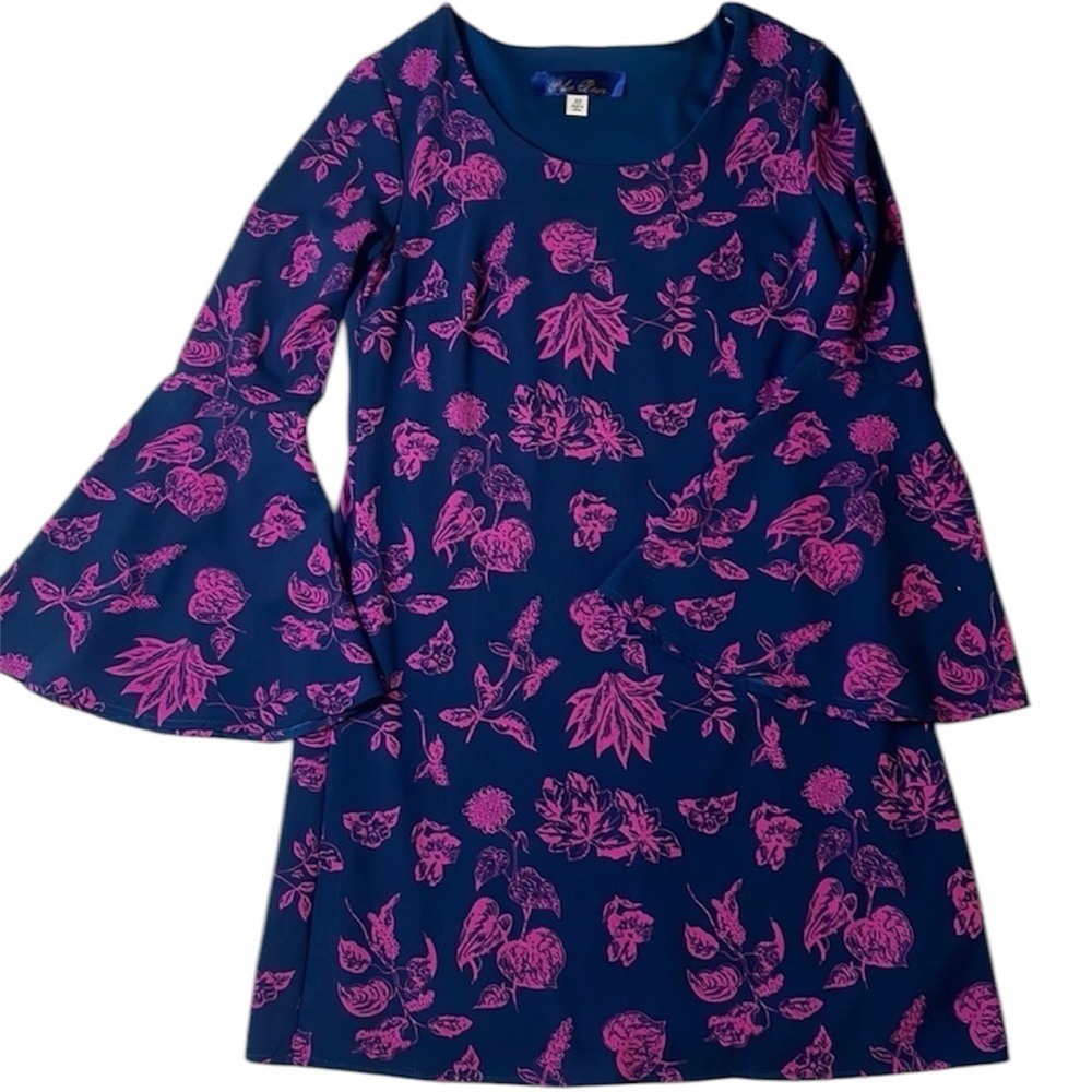Floral Blue Rain Dress